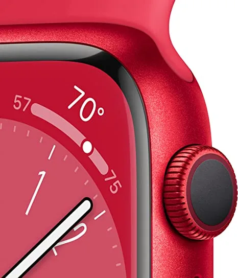 Смарт часы Apple Watch Series 8 45mm RED Aluminum Case